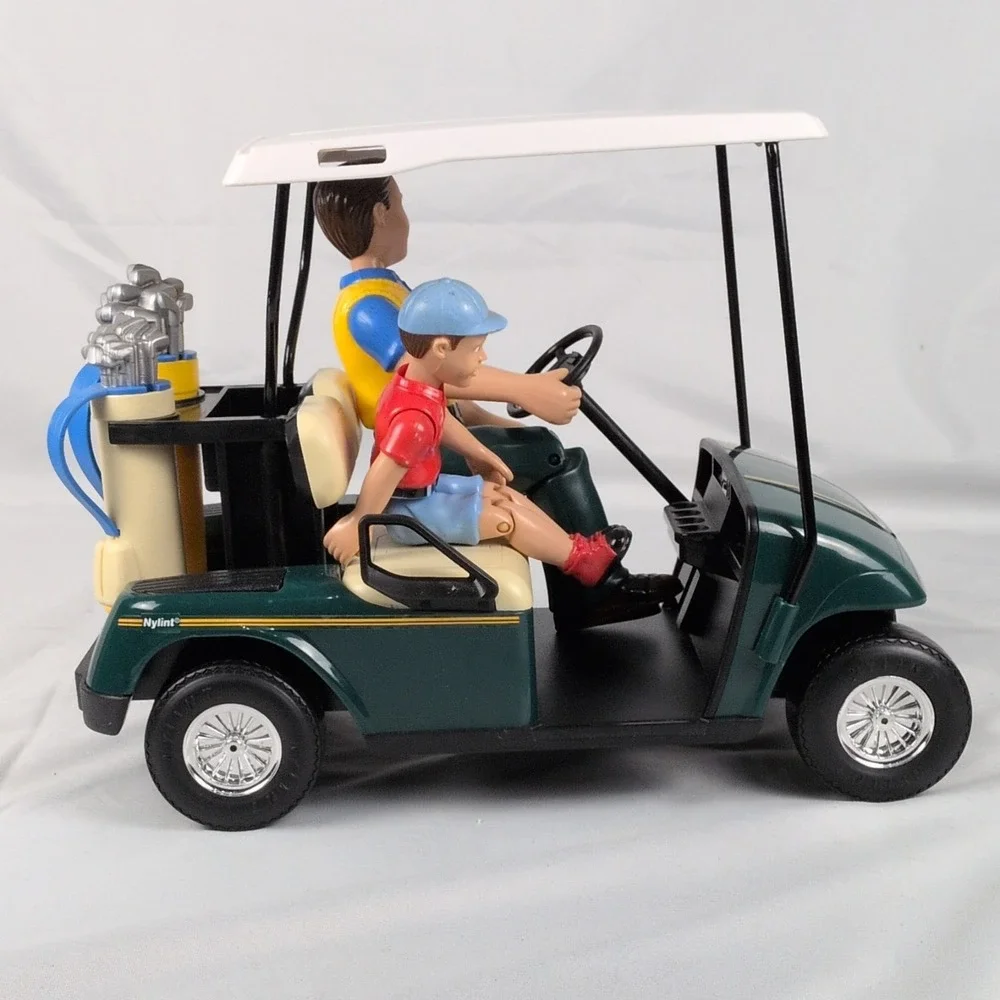 Vintage 1998 Nylint Toys E-Z-Go Family Golf Set ~ Father & Son